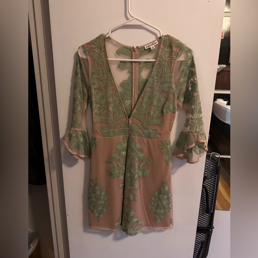 Free People For Love & Lemons Temecula Mini Dress - Picture 13 of 16